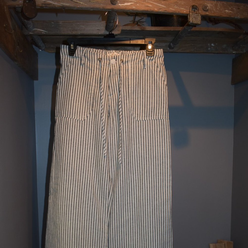 Just Living Striped Linen Pants